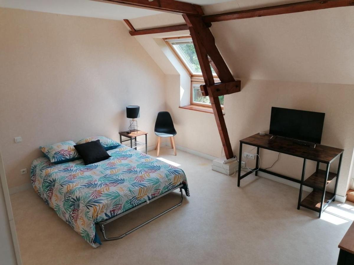 Studio Avec Vue Sur La Baie Avranches Bagian luar foto