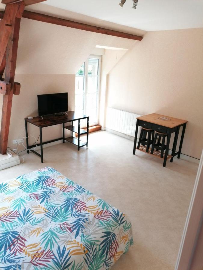Studio Avec Vue Sur La Baie Avranches Bagian luar foto